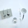 Ensemble de la collection "vivace" argent et or massif