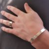 Bracelet argent double mixte – Image 6