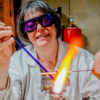 Créatrice de bijoux flamme chalumeau