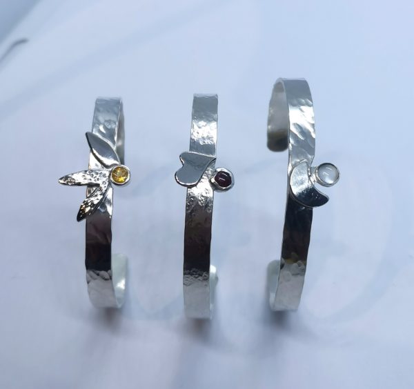 Bracelet argent et citrine collection "je t'aime" – Image 4
